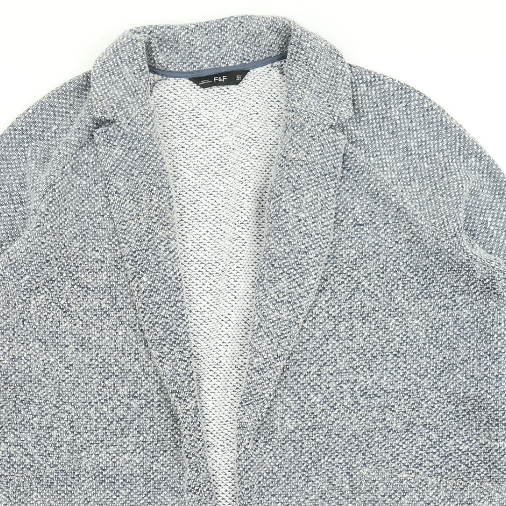 F&F Womens Blue   Jacket Blazer Size M