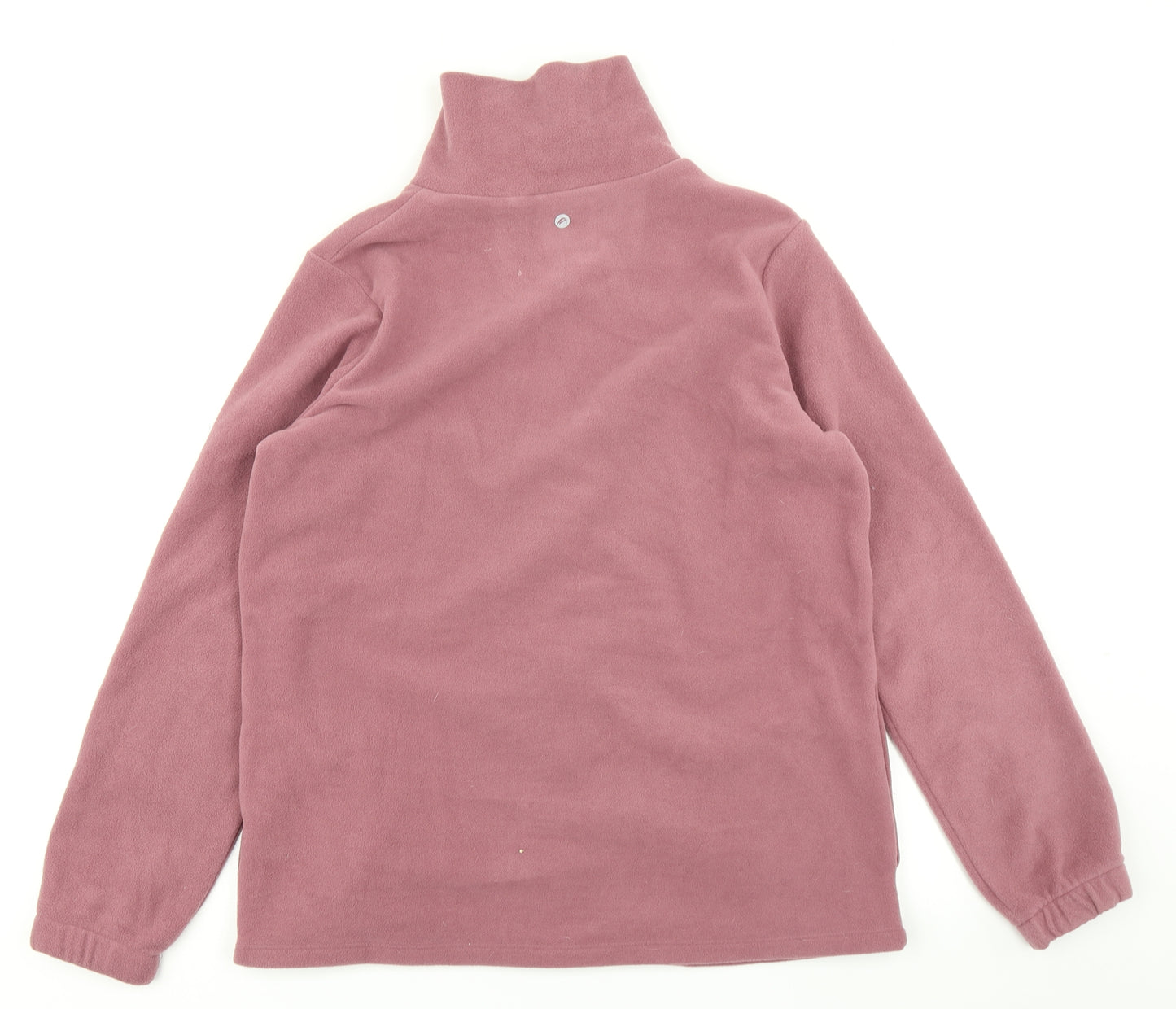 F&F Womens Pink  Fleece Full Zip Sweatshirt Size M