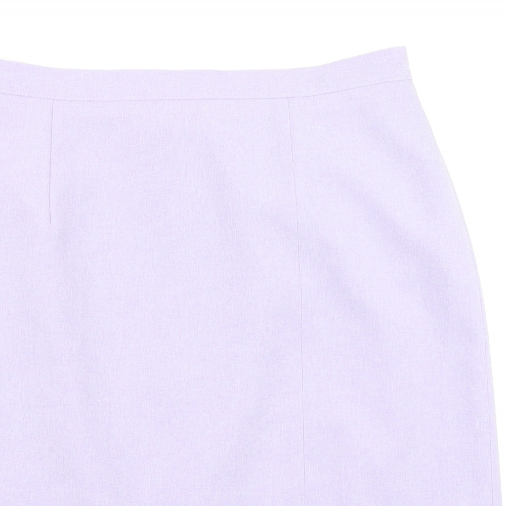 For Women Womens Purple   Straight & Pencil Skirt Size 16