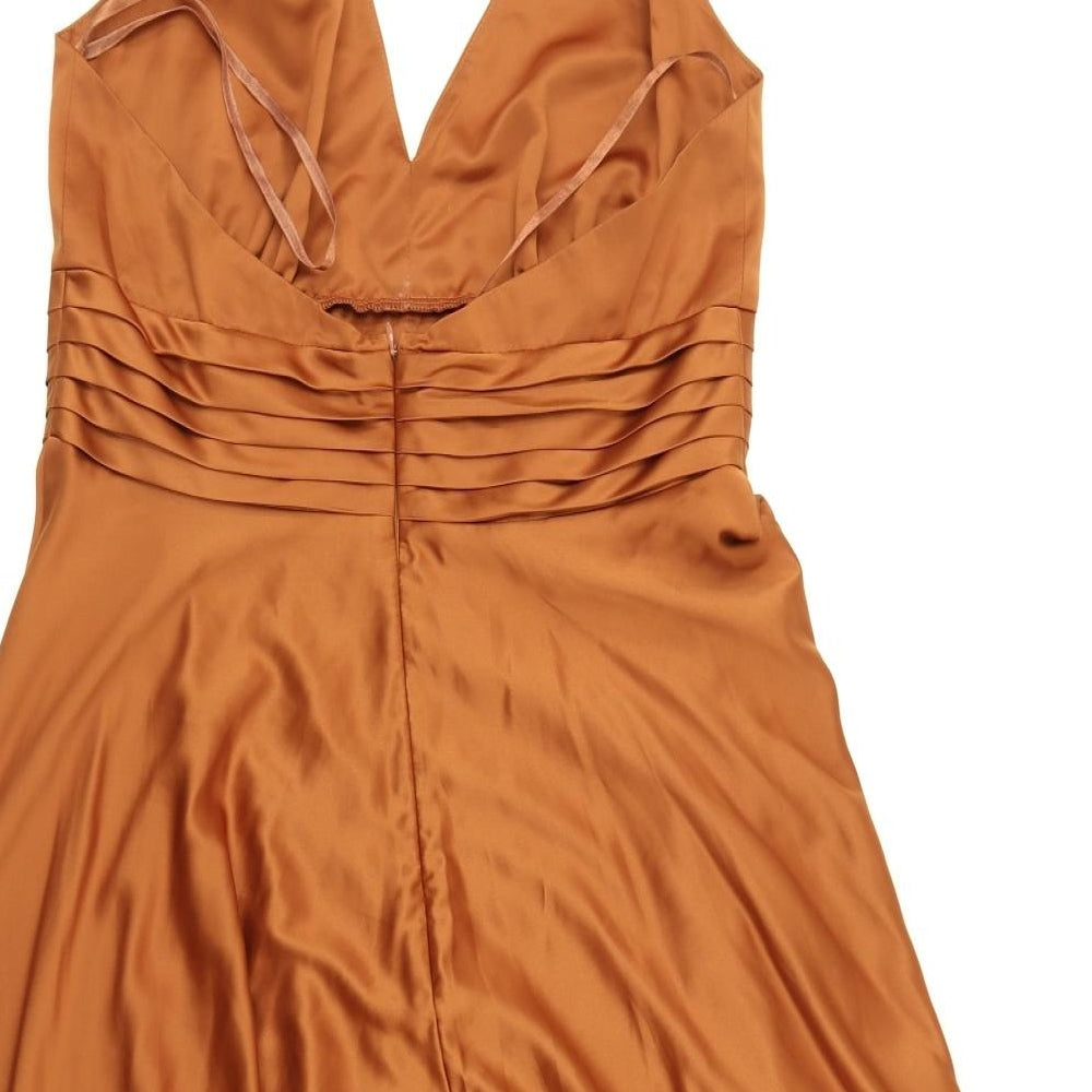 Nicholas Millington Womens Brown   Fit & Flare  Size 16
