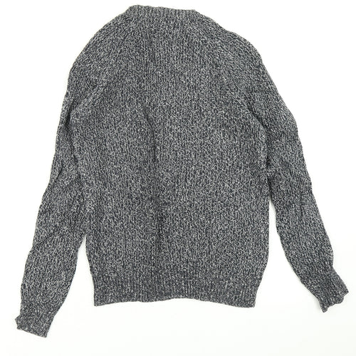 Gap Mens Black  Knit Pullover Jumper Size S