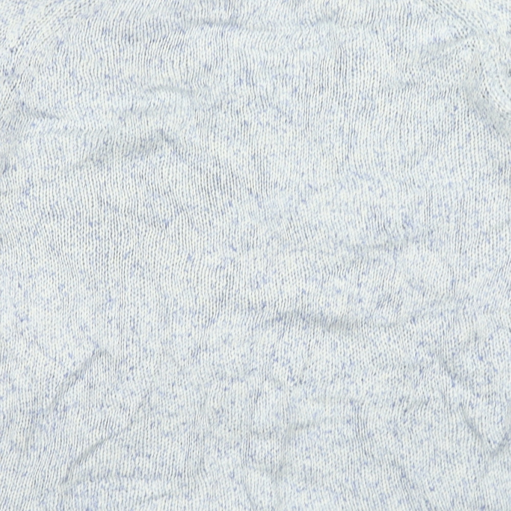 H&M Womens Blue  Knit Pullover Jumper Size M