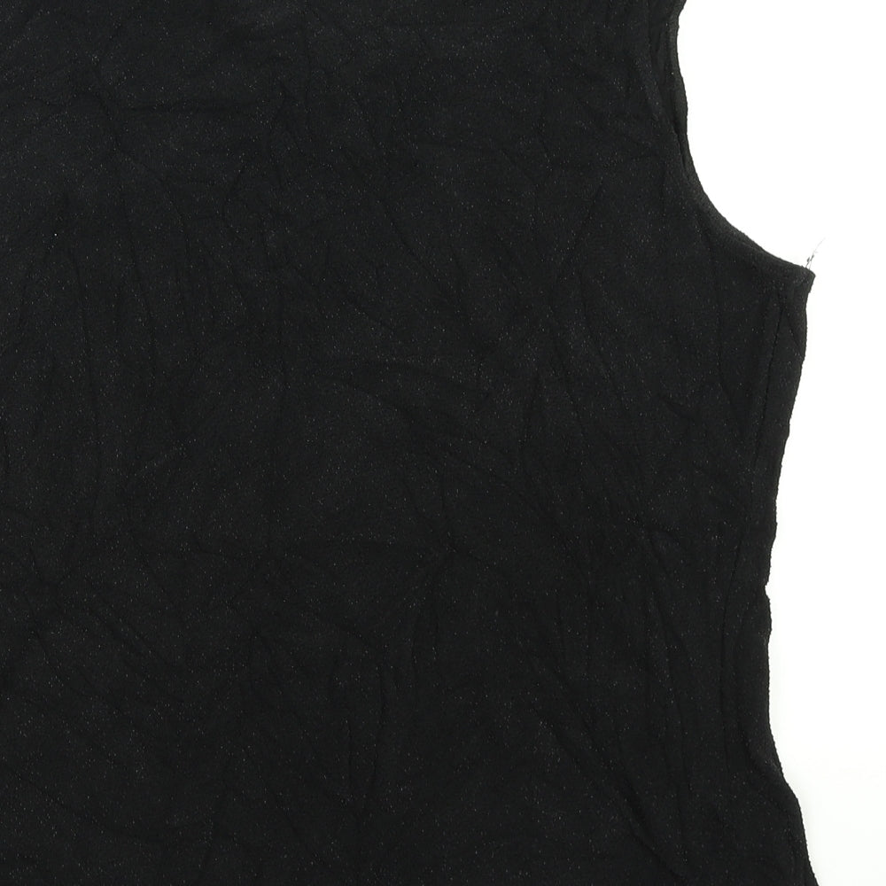 Fodby Womens Black   Basic Tank Size 14
