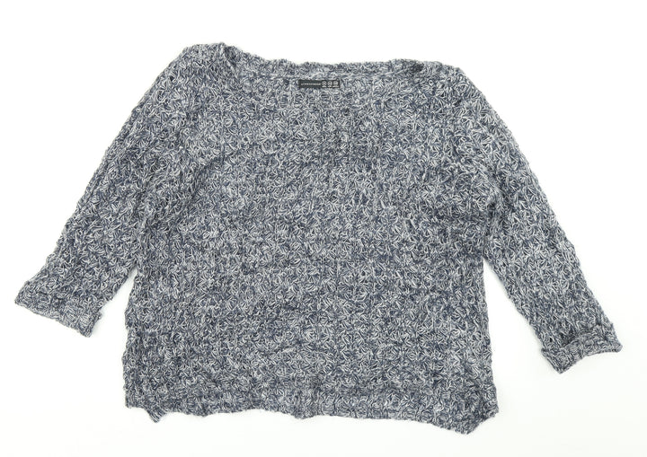 Atmosphere Womens Black Knit Pullover Jumper Size 14