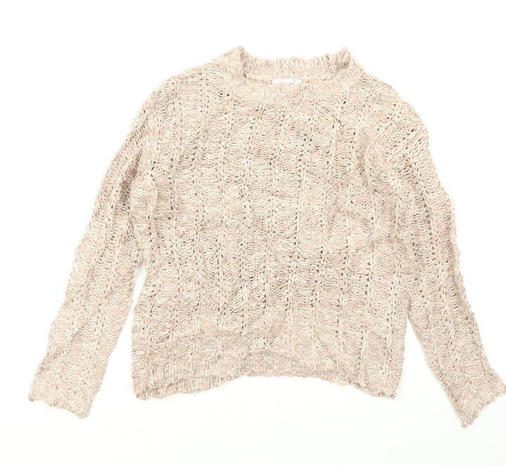 Per Una Womens Pink  Knit Pullover Jumper Size 6