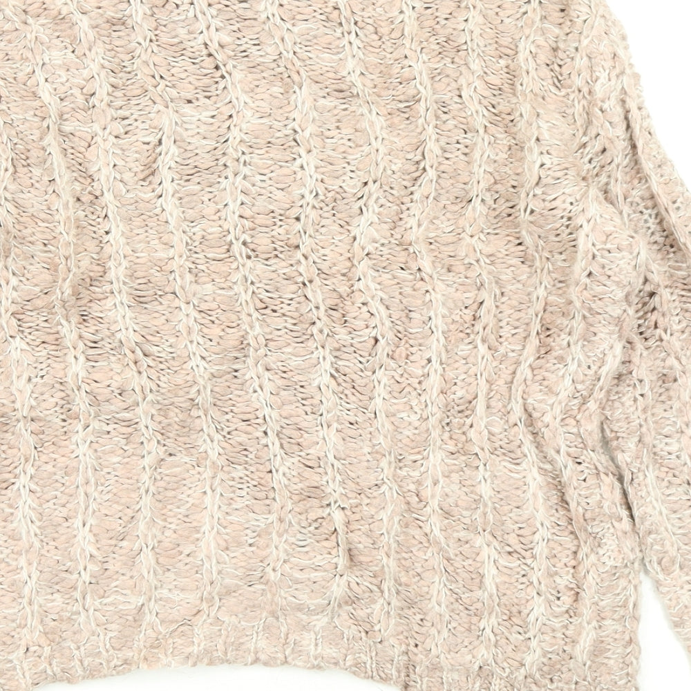 Per Una Womens Pink  Knit Pullover Jumper Size 6
