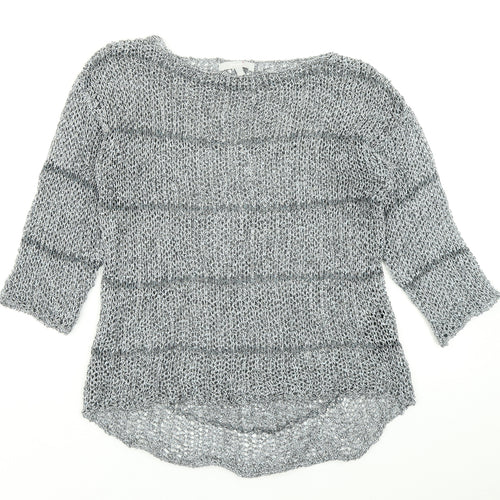 Per Una Womens Beige  Knit Pullover Jumper Size S