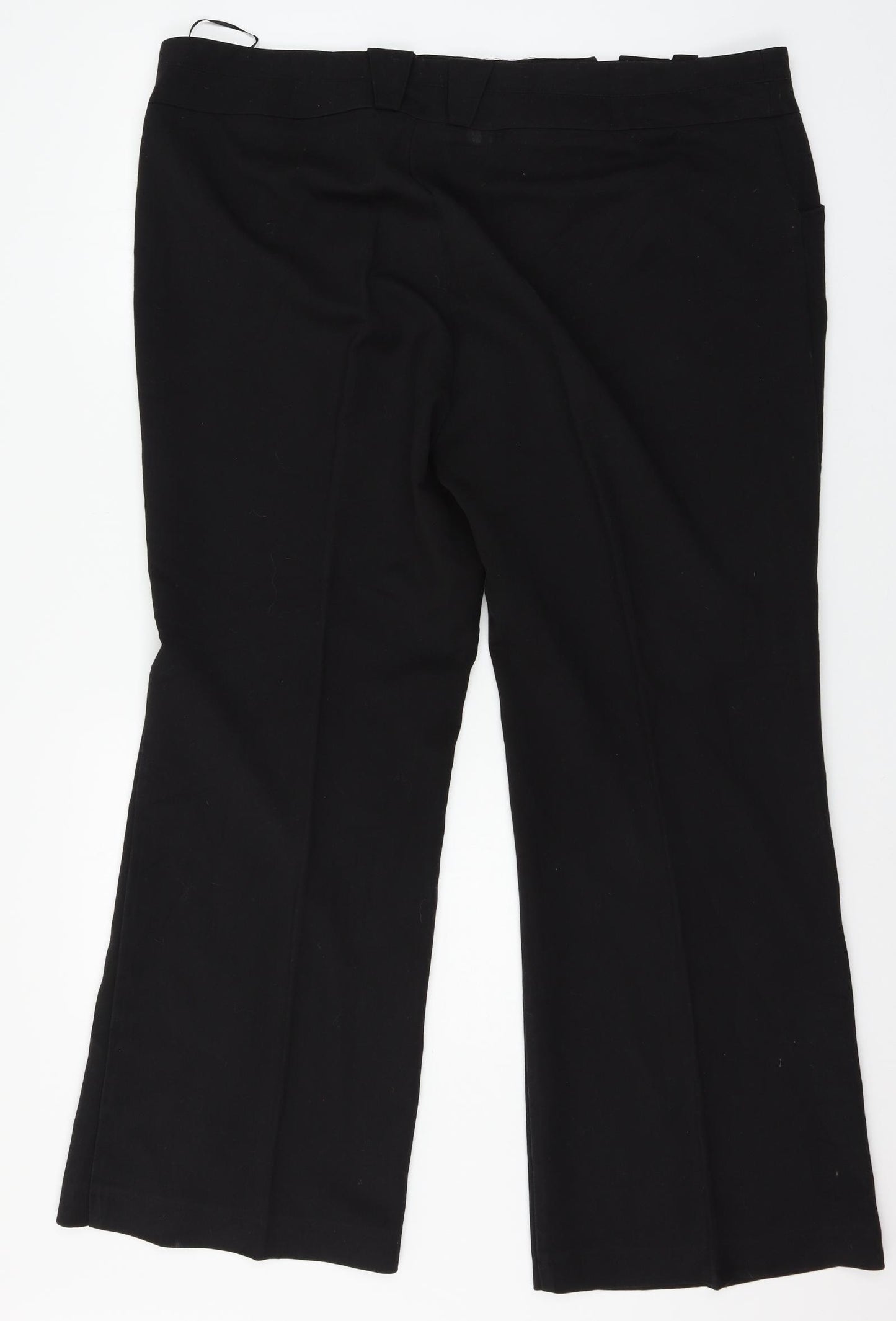 TU Womens Black   Trousers  Size 20 L28 in