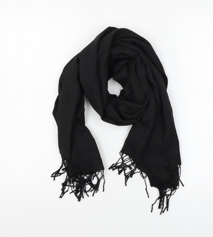 Preworn Womens Black Scarf
