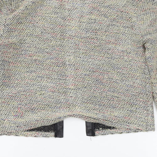 Warehouse Womens Beige  Knit Jacket  Size 10