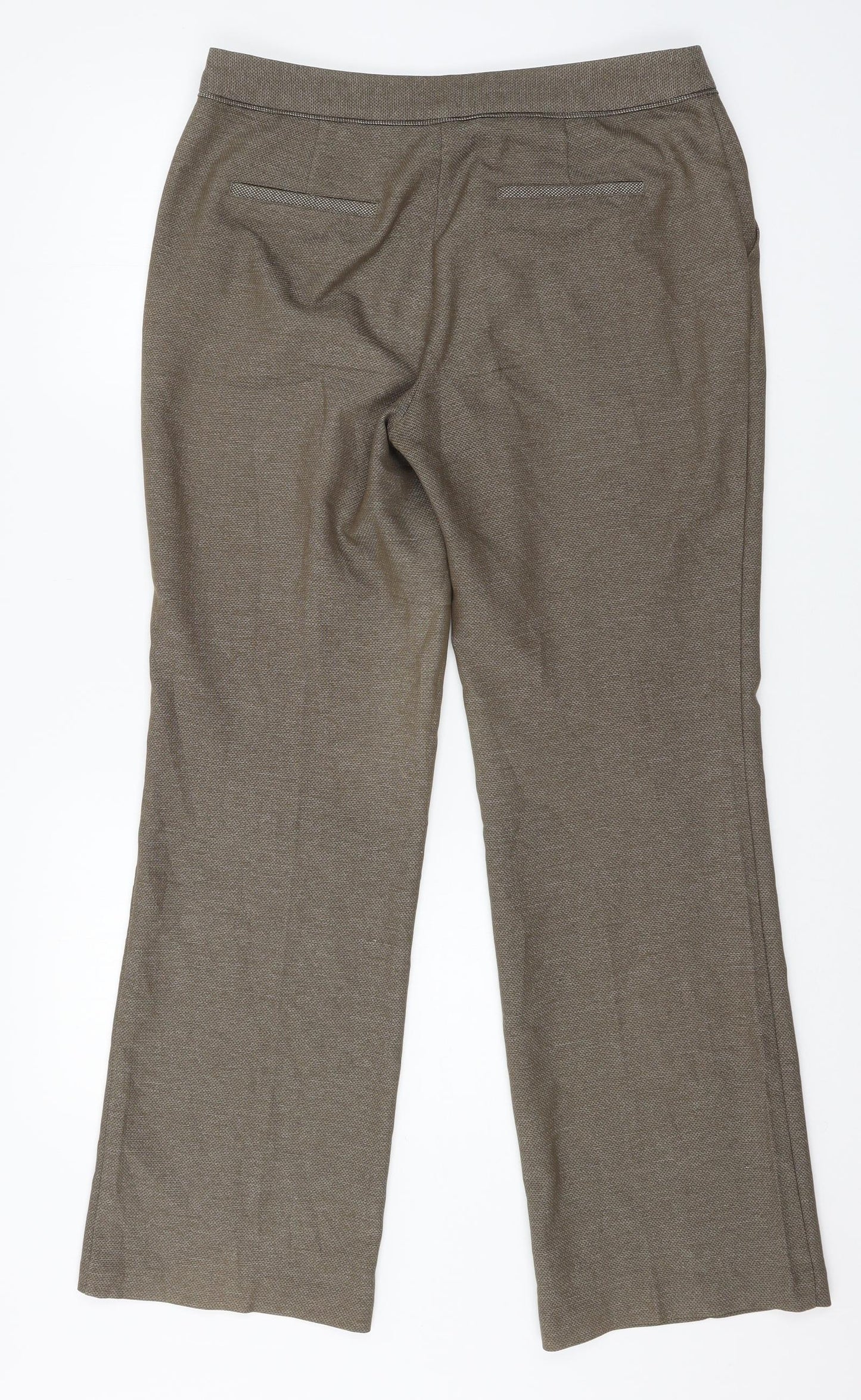 NEXT Womens Brown   Trousers  Size 12 L29 in