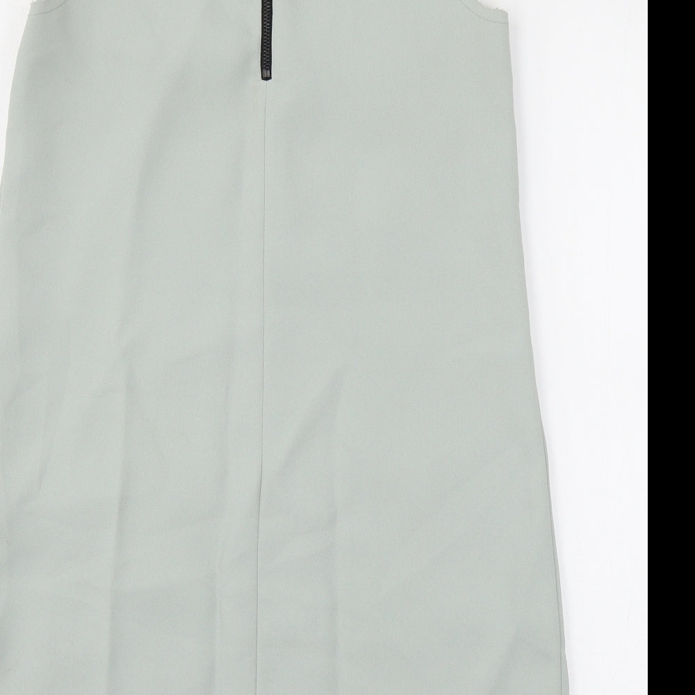 Topshop Womens Green   A-Line  Size 8
