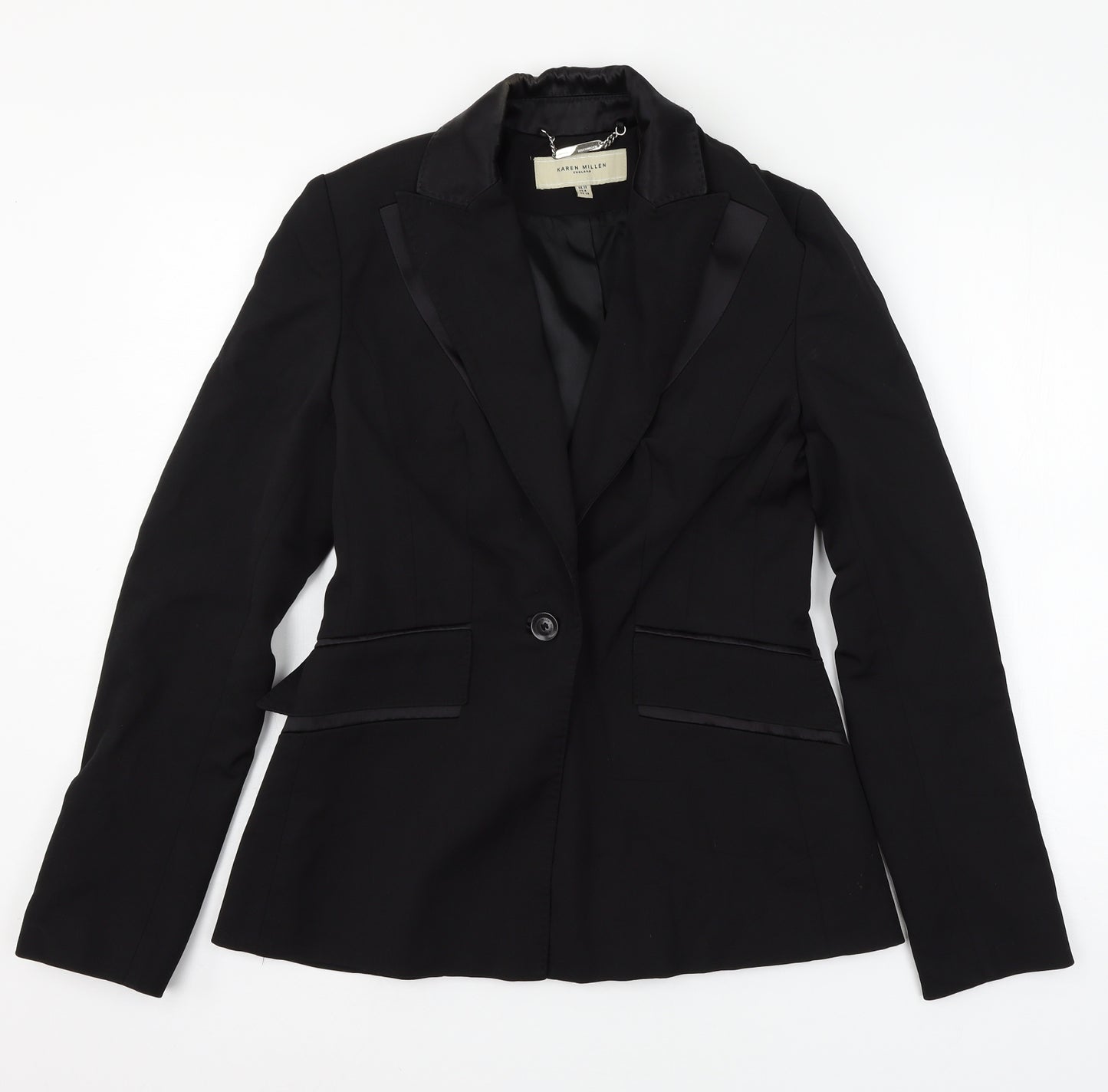 Karen Millen Womens Black   Jacket Blazer Size 10