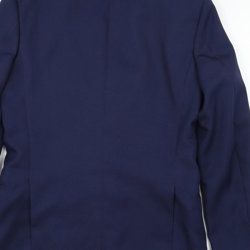 Andre Cori Mens Blue   Jacket Blazer Size S
