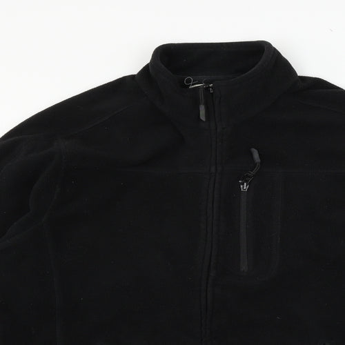 NX Sport Mens Black  Fleece Jacket  Size L