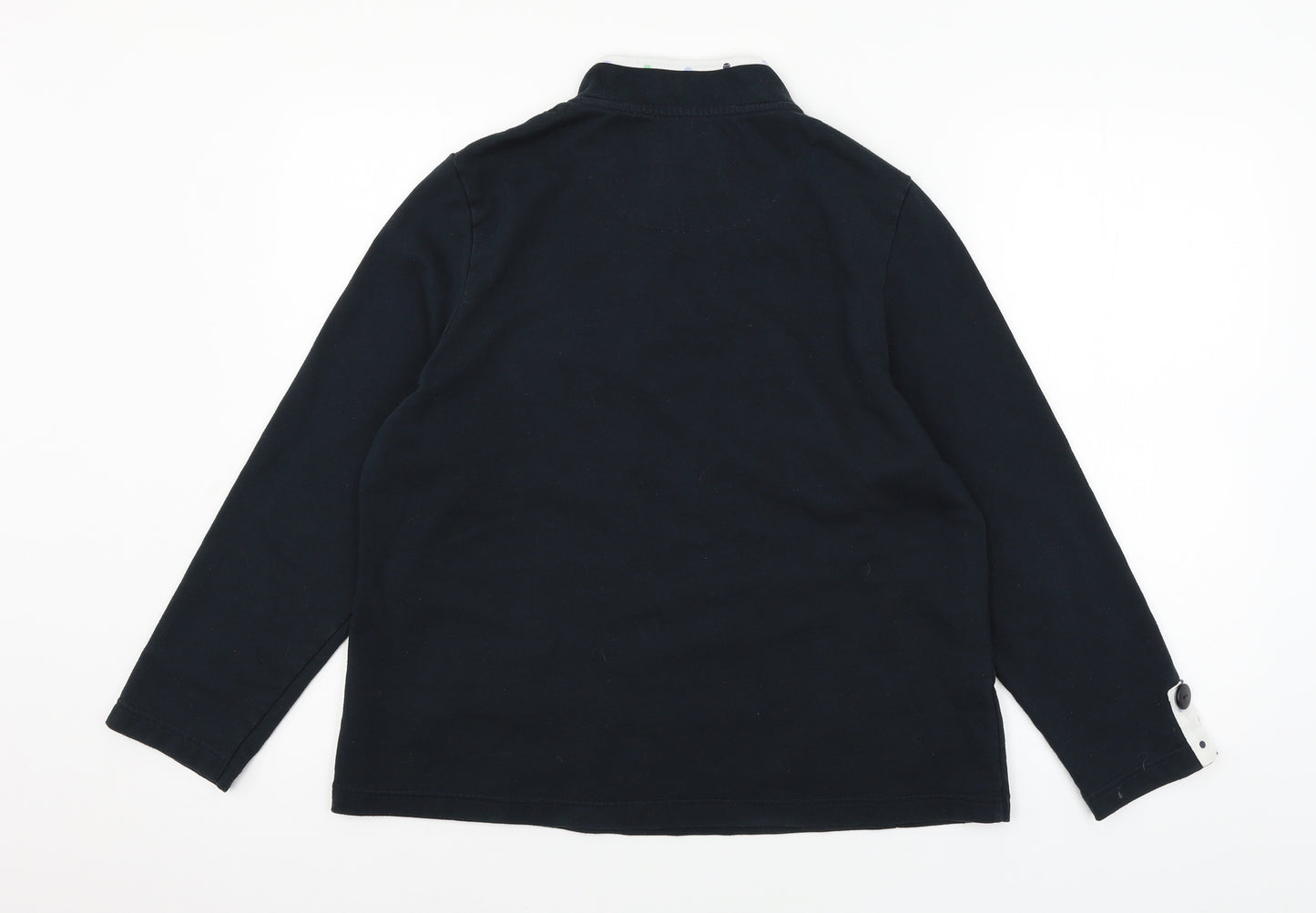 Alice Collins Womens Blue  Jersey Pullover Sweatshirt Size 14