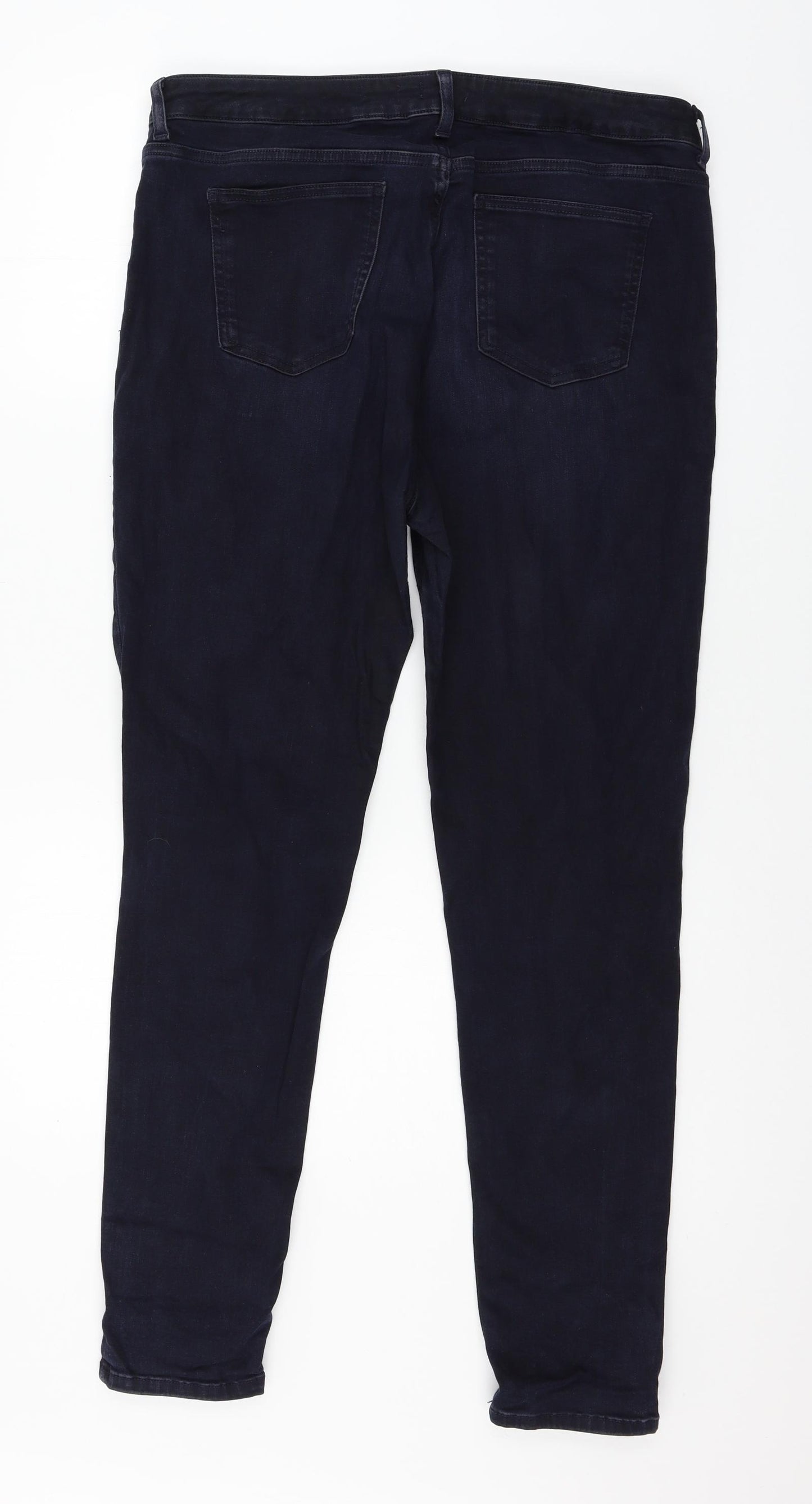 TU Womens Blue  Denim Skinny Jeans Size 18 L29 in
