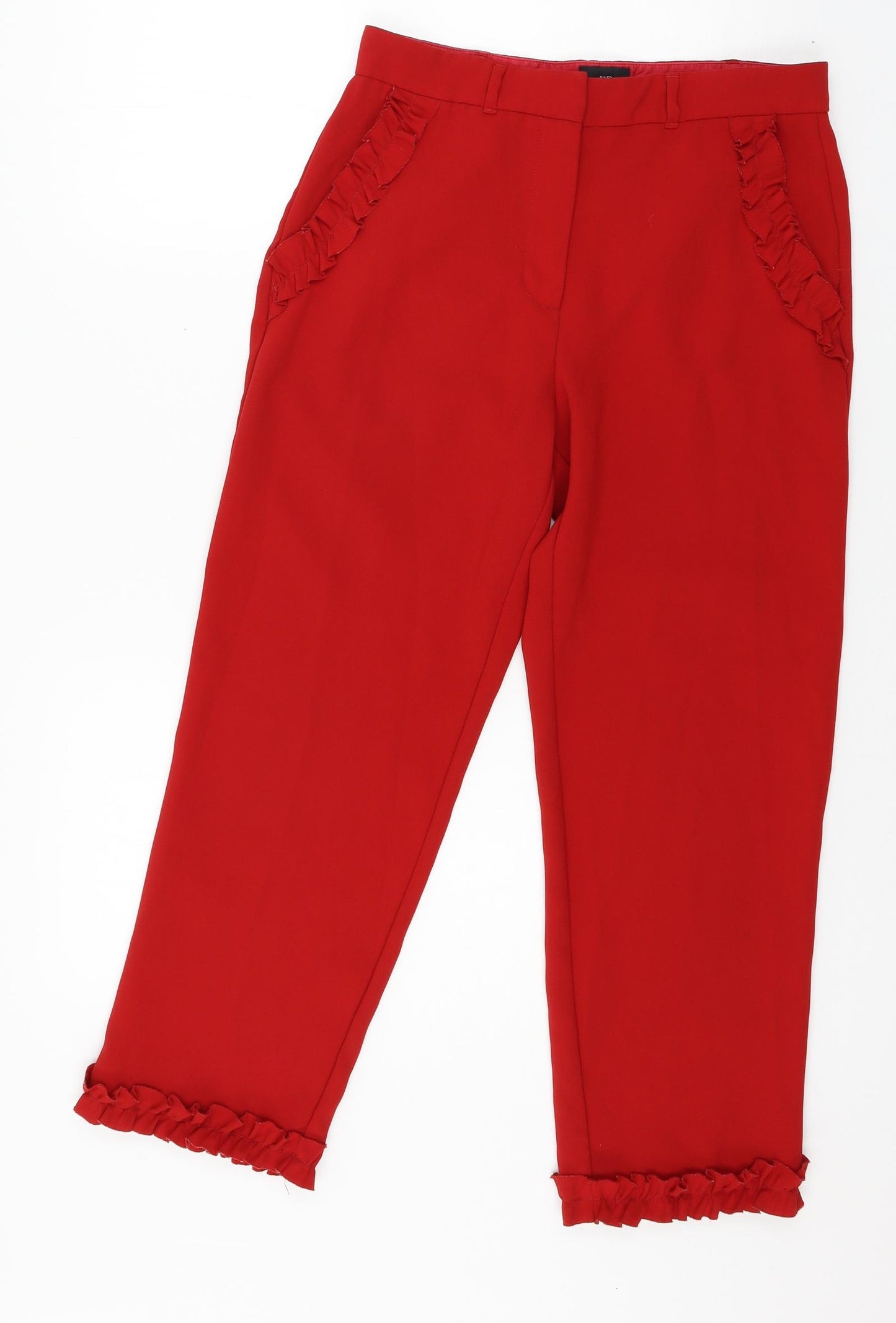 River Island Womens Red   Trousers  Size 10 L23 in