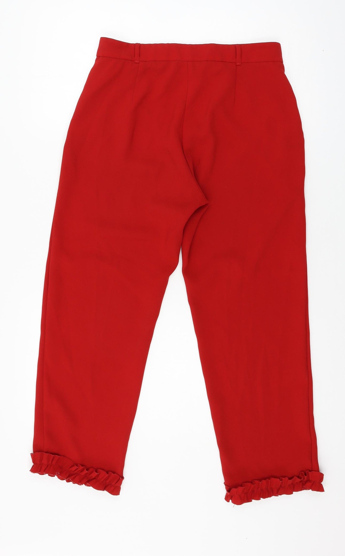 River Island Womens Red   Trousers  Size 10 L23 in
