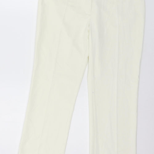 Sisley Womens Ivory   Trousers  Size 32 in L27 in