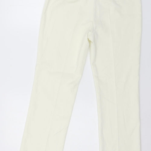 Sisley Womens Ivory   Trousers  Size 32 in L27 in