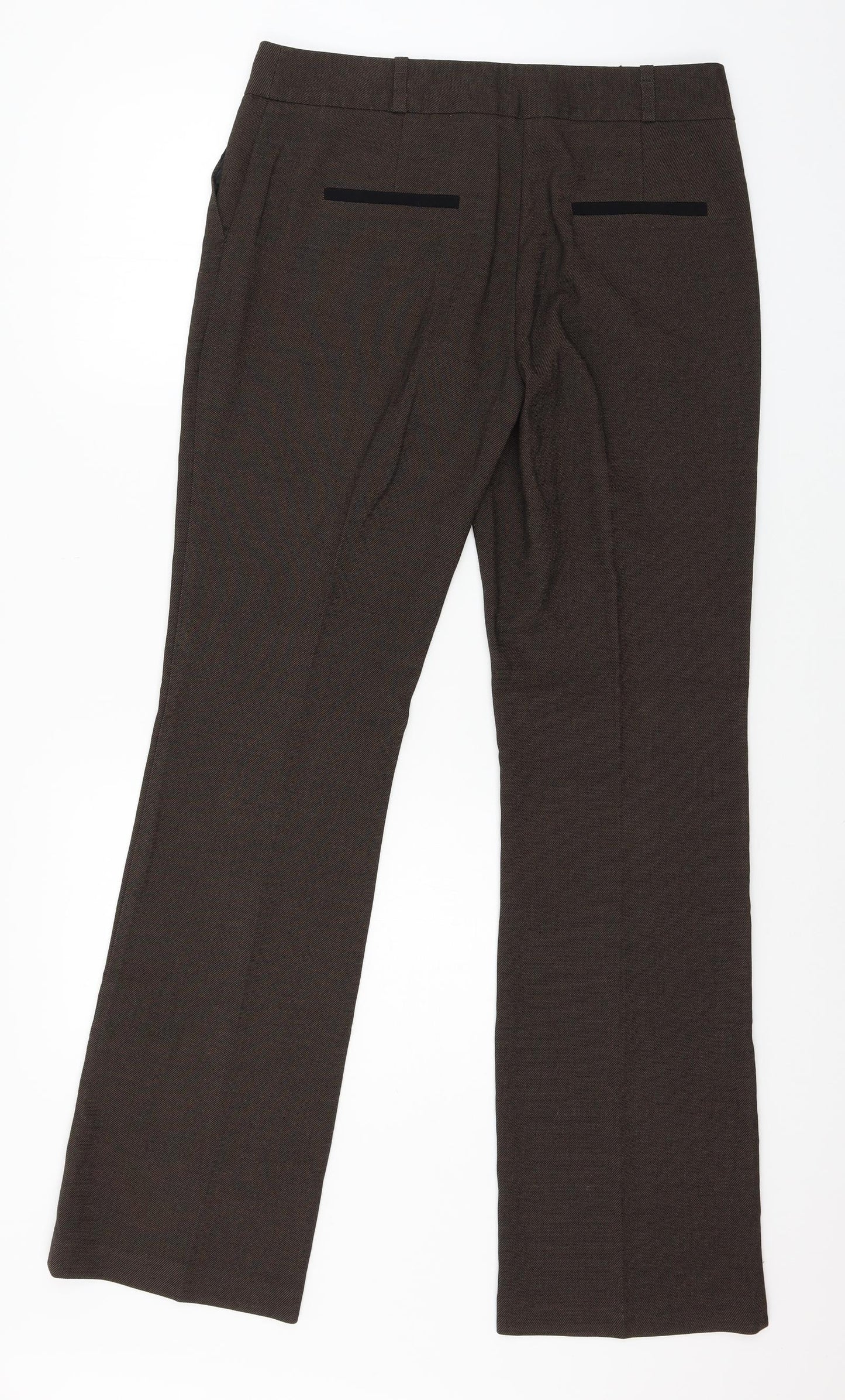 NEXT Womens Brown   Trousers  Size 12 L31 in