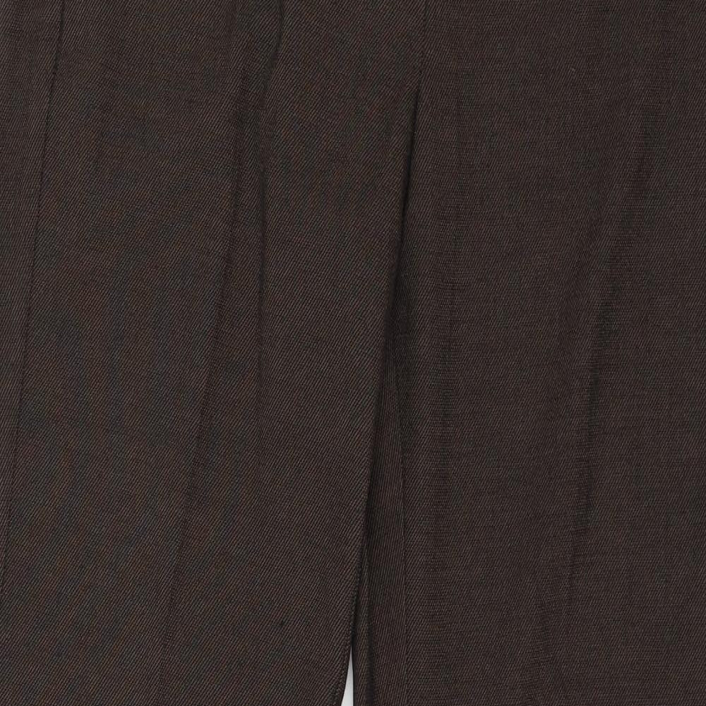 NEXT Womens Brown   Trousers  Size 12 L31 in