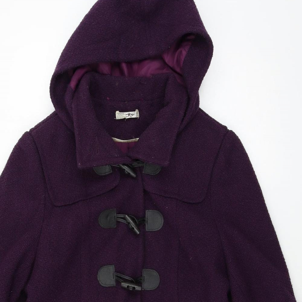 RJR.John Rocha Womens Purple   Pea Coat Coat Size 16