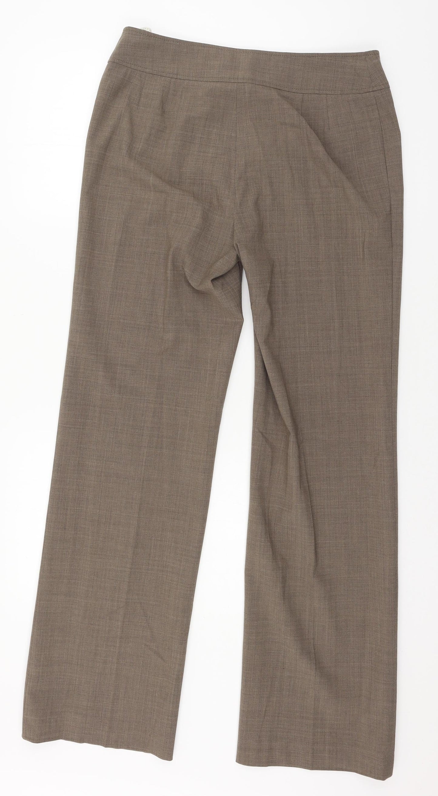 Planet Womens Brown   Trousers  Size 10 L31 in
