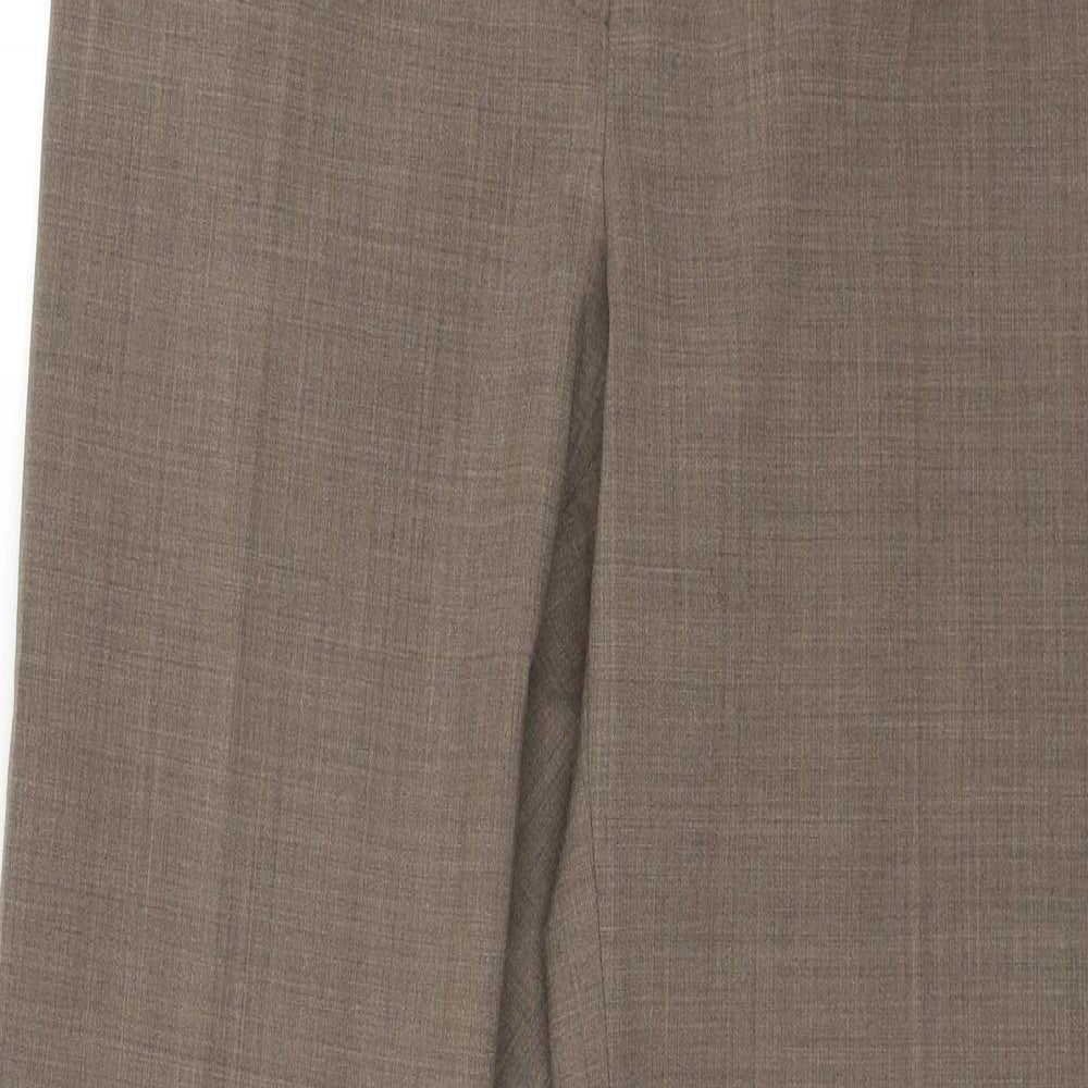 Planet Womens Brown   Trousers  Size 10 L31 in