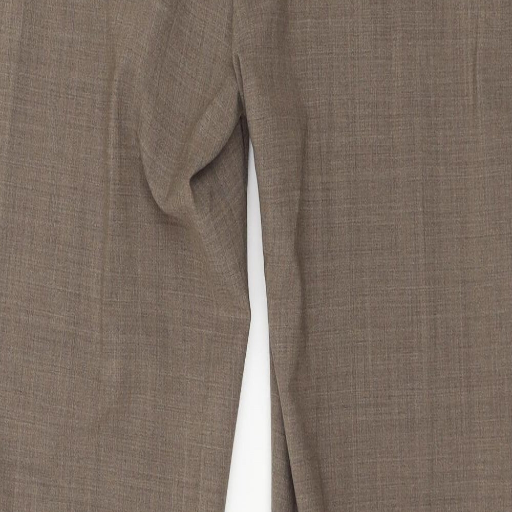 Planet Womens Brown   Trousers  Size 10 L31 in