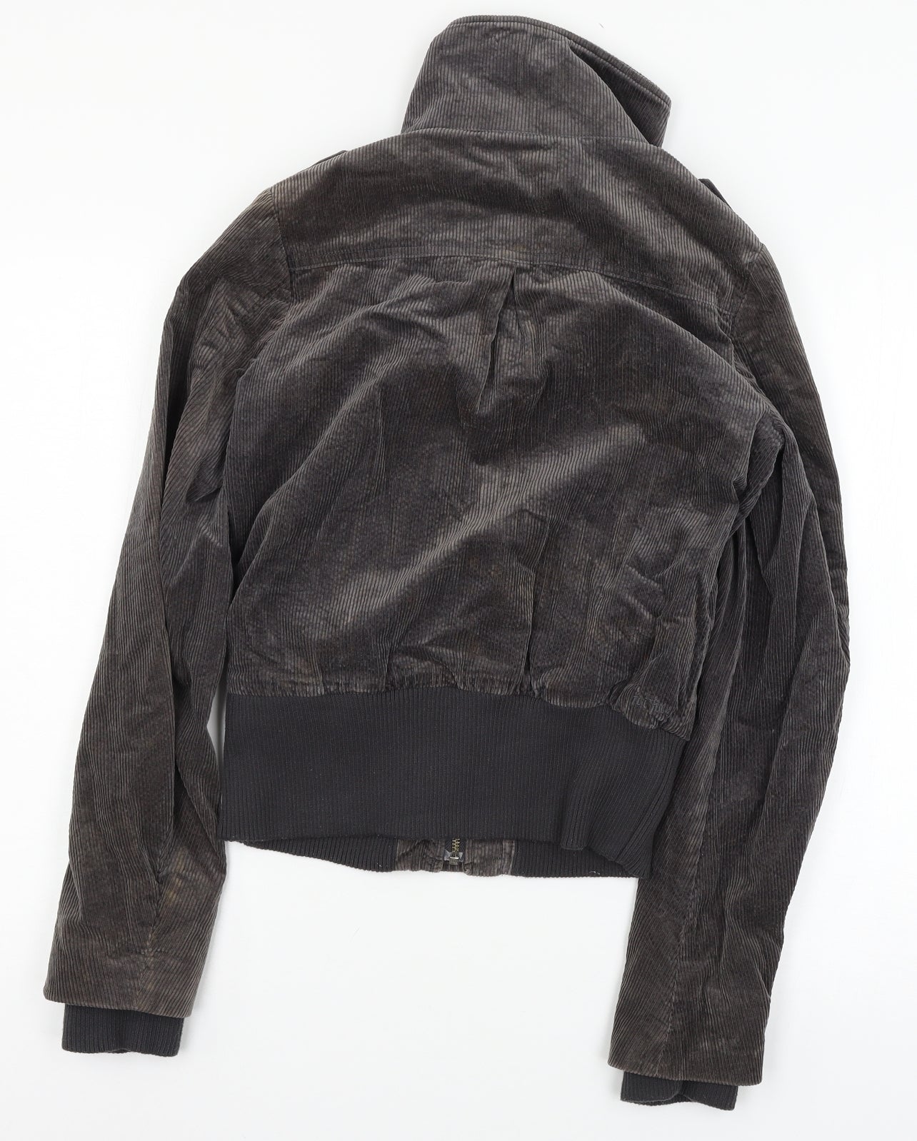 Fat Face Womens Grey  Corduroy Jacket  Size 8