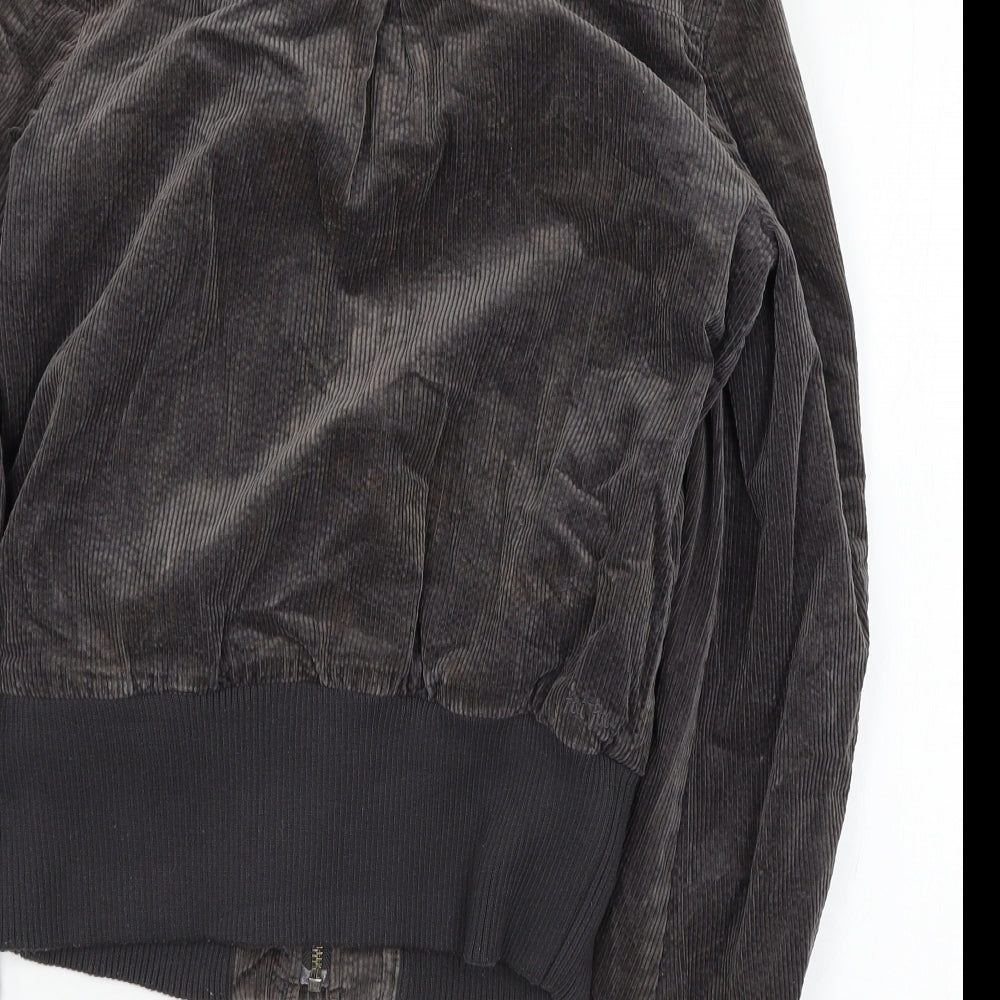 Fat Face Womens Grey  Corduroy Jacket  Size 8