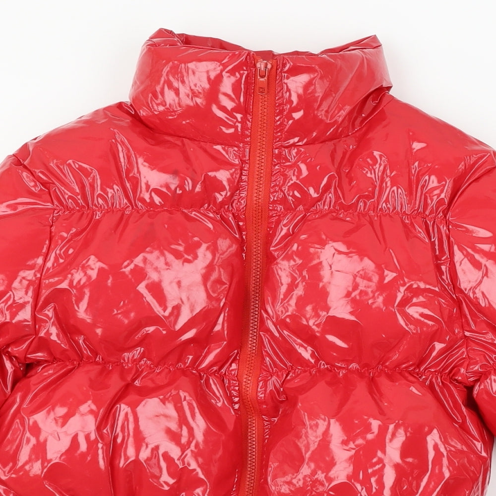 AtxyxtA Womens Red   Puffer Jacket Jacket Size S