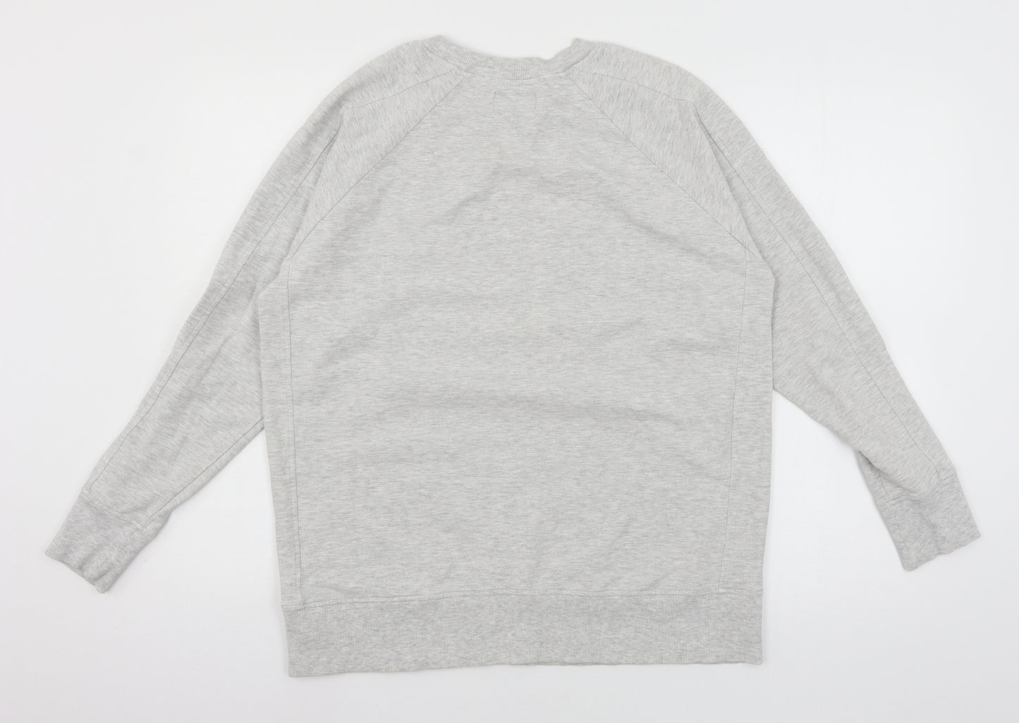 NX Sport Womens Grey  Jersey Pullover Sweatshirt Size 16