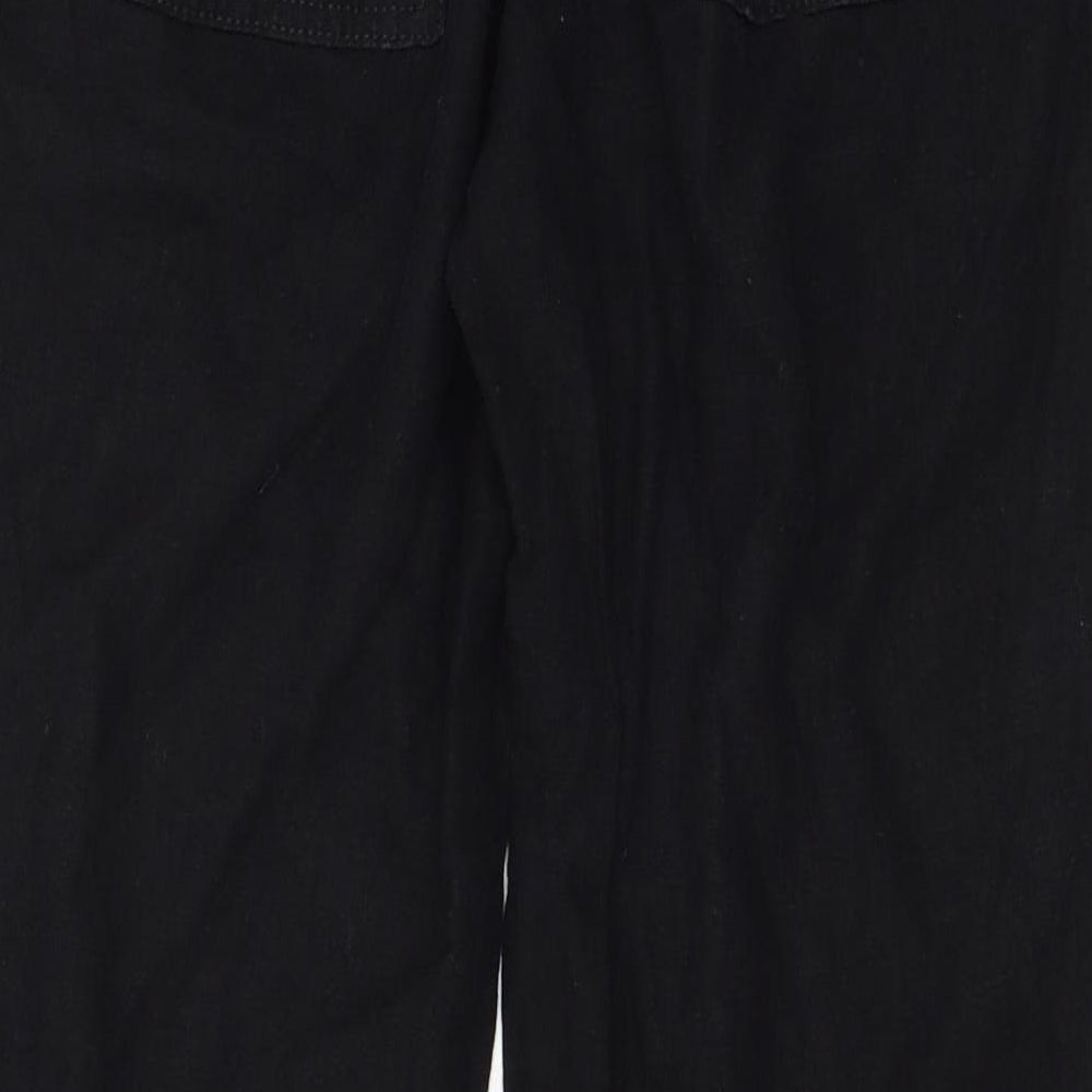 NEXT Womens Black   Trousers  Size 10 L28 in