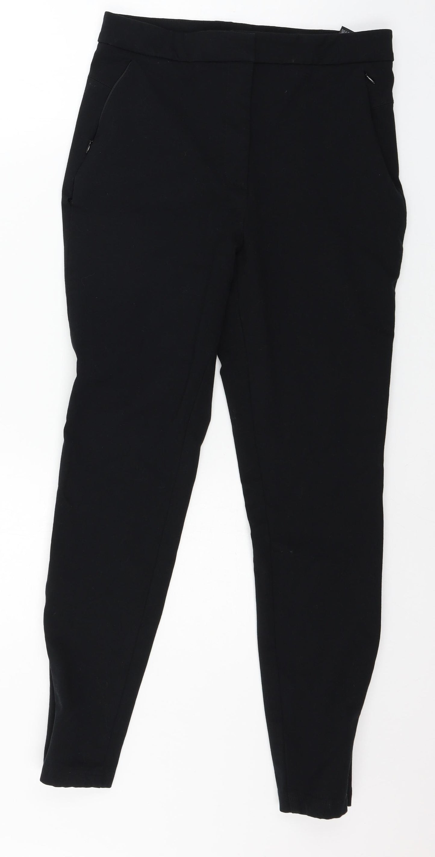 Marks and Spencer Womens Black   Trousers  Size 12 L27 in