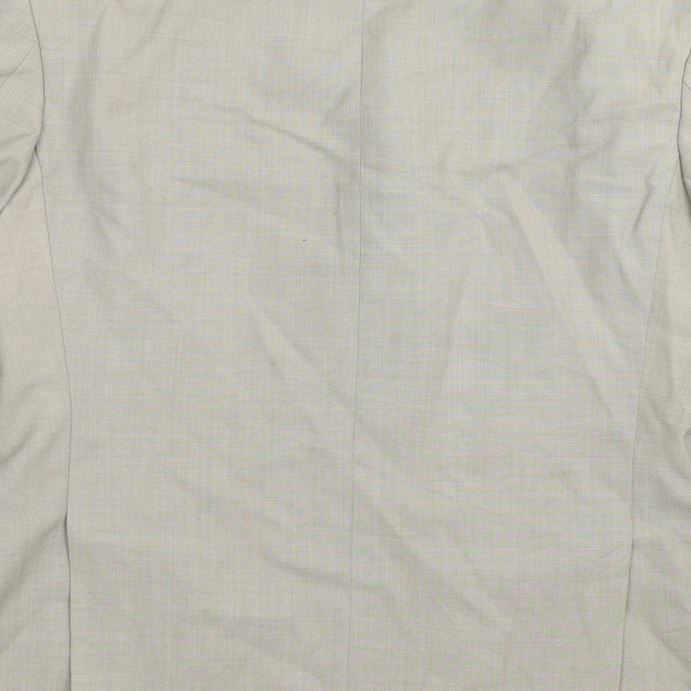 GURTEEN Mens Beige   Jacket Suit Jacket Size 42