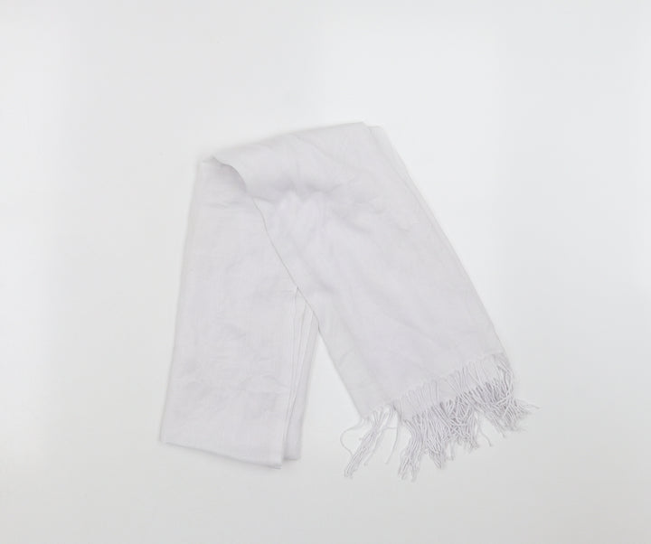 madame polo Womens White    Scarf