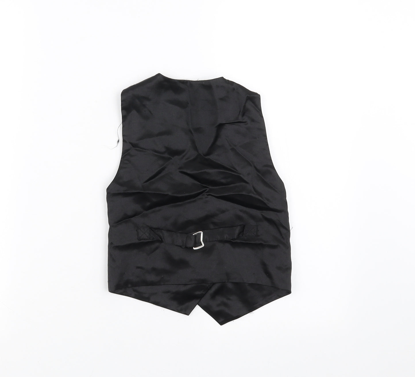 F&F Boys Black   Gilet Waistcoat Size 5-6 Years