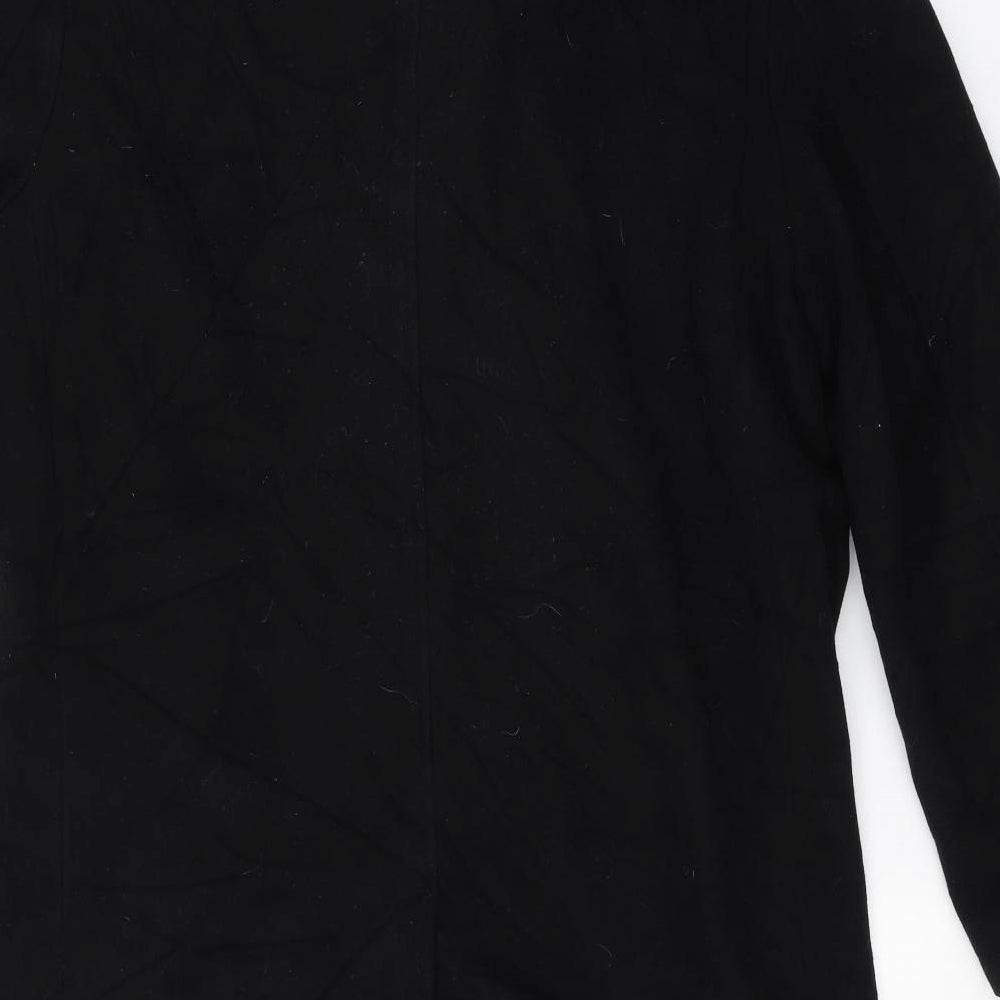 Perry Ellis Womens Black   Jacket Coat Size 40