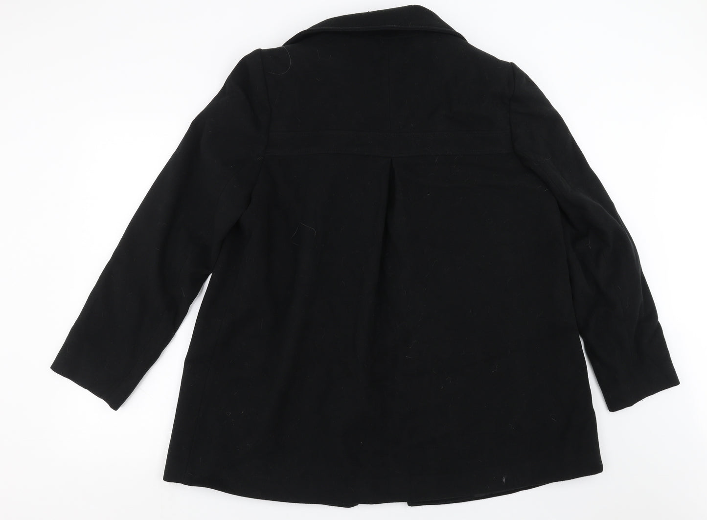 F&F Womens Black   Jacket Coat Size 16