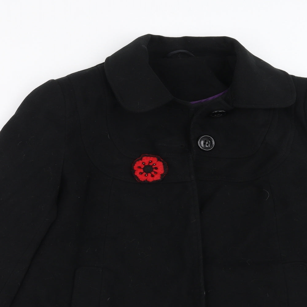 F&F Womens Black   Jacket Coat Size 16