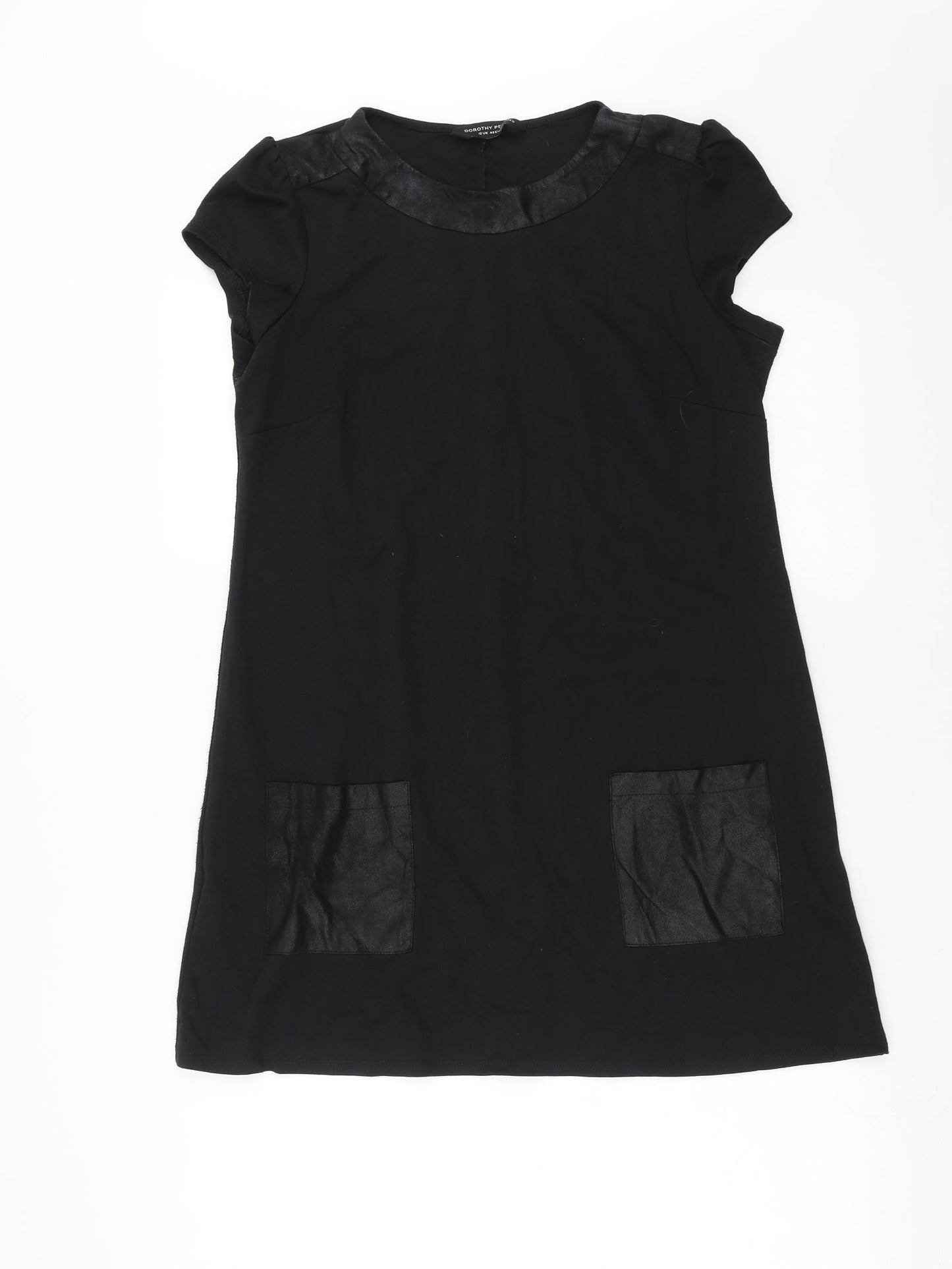 Dorothy Perkins Womens Black   T-Shirt Dress  Size 12
