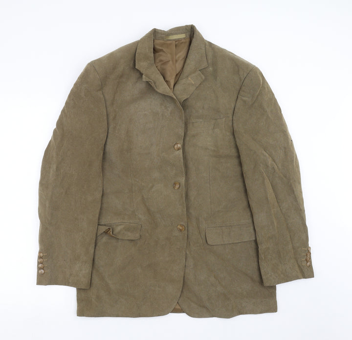 Marks and Spencer Mens Beige   Jacket Suit Jacket Size 40