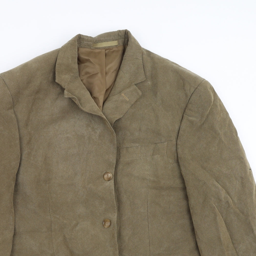 Marks and Spencer Mens Beige   Jacket Suit Jacket Size 40