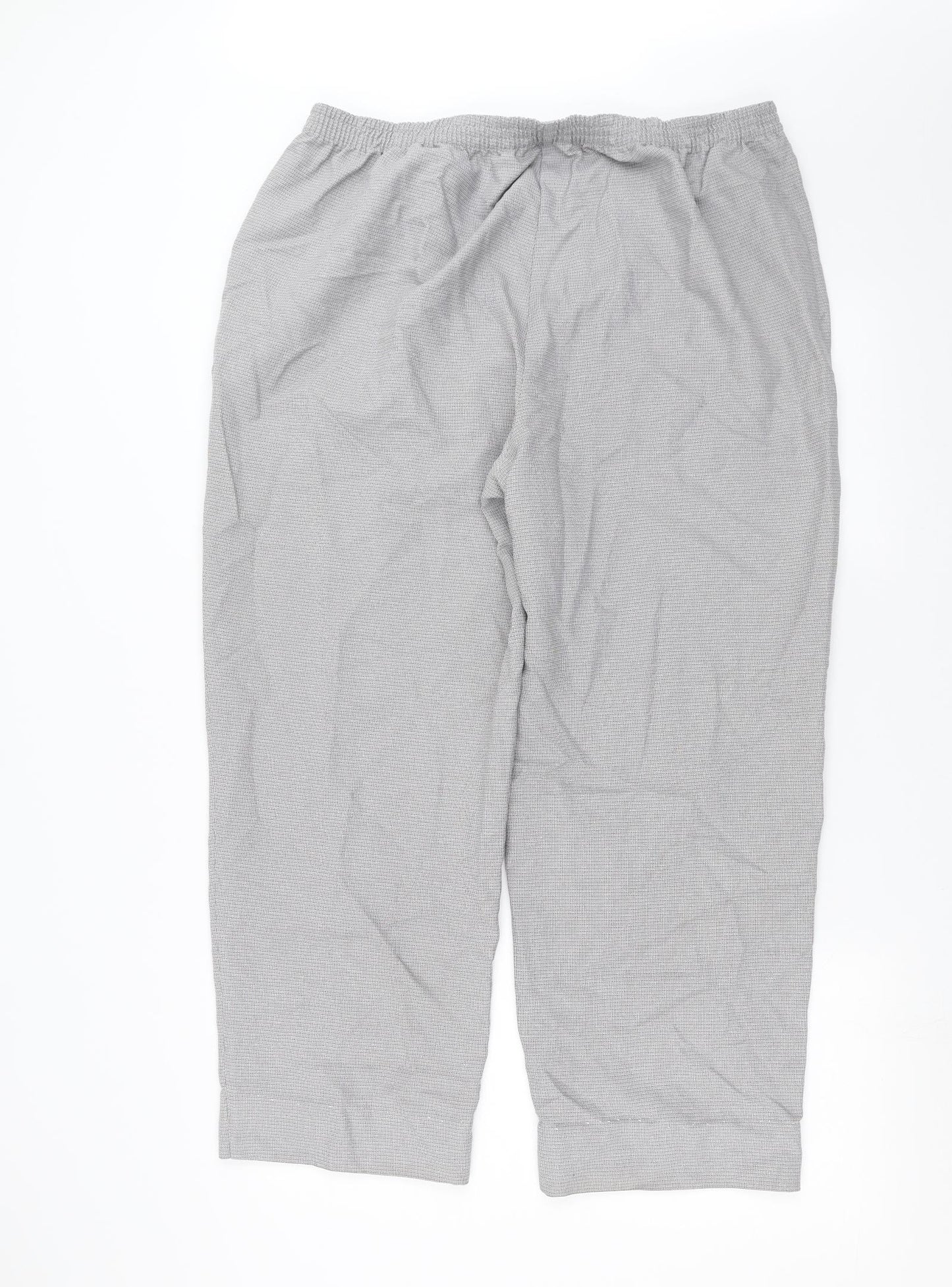 Classics Womens Grey   Trousers  Size 18 L26 in