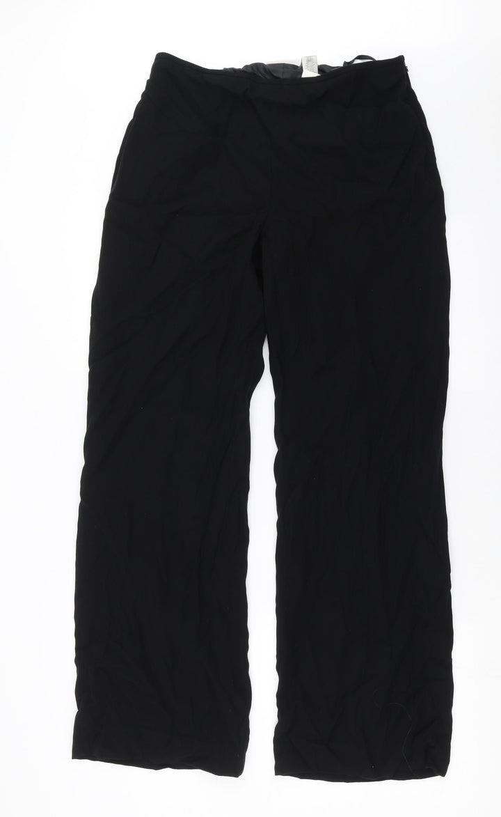 Liz Claiborne Womens Black Trousers Size 10 L31 in