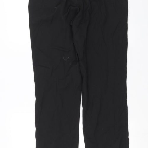 TU Mens Black   Trousers  Size 34 in L31 in - Tailored fit