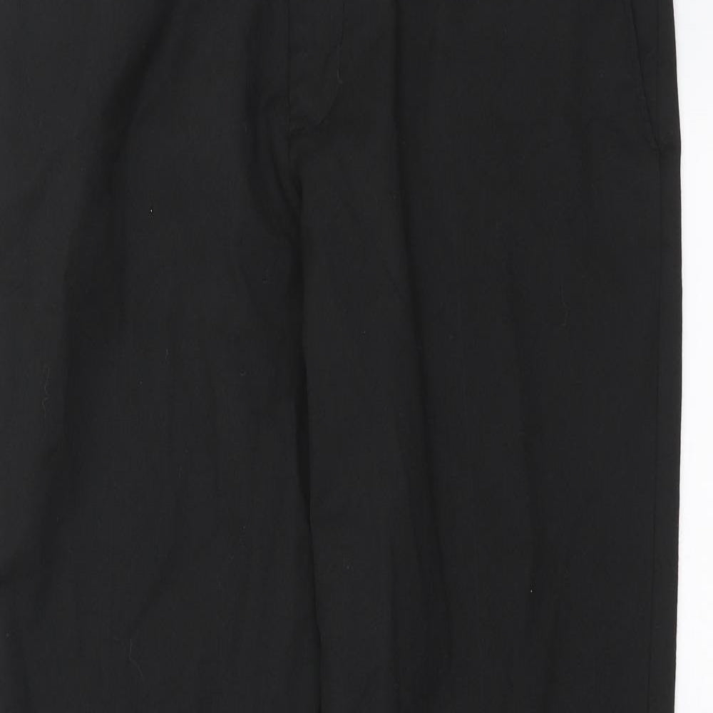 TU Mens Black   Trousers  Size 34 in L31 in - Tailored fit